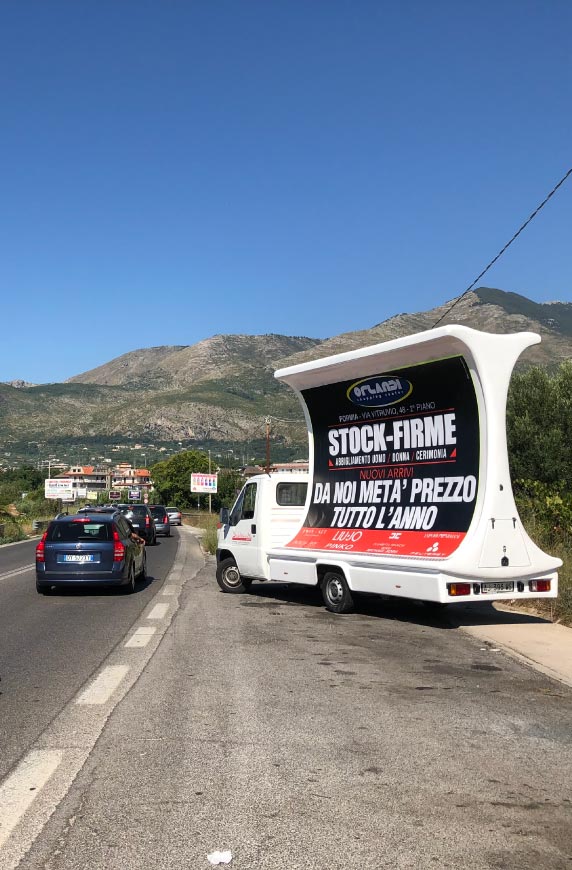 Camion Vela Promozione Abbigliamento